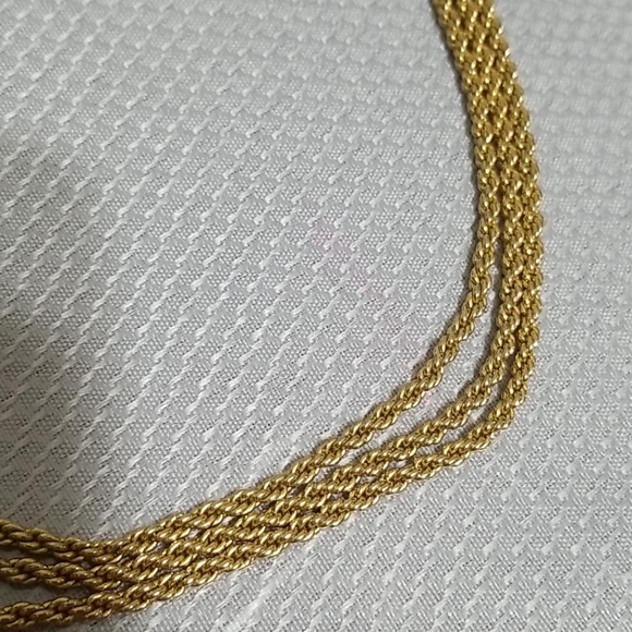 🔵Vintage 3 layer Necklace - Picture 5 of 12